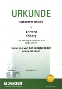 Sarnierung von Schimmelschäden